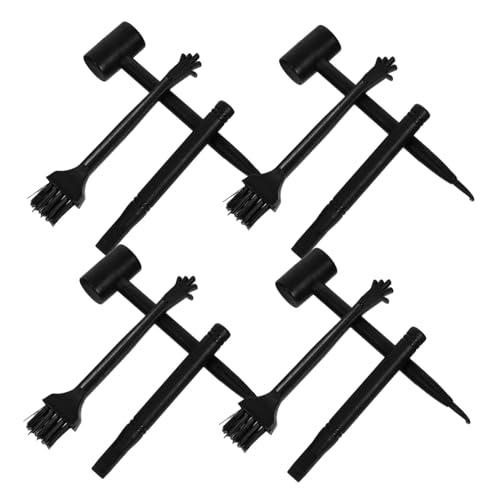 HANABASS 10 Sätze Teiliges Dinosaurier Ausgrabungsset Archäologische Grabwerkzeuge Digging Tools Kunststoff Hammer Meißel Pinsel Archäologie von HANABASS