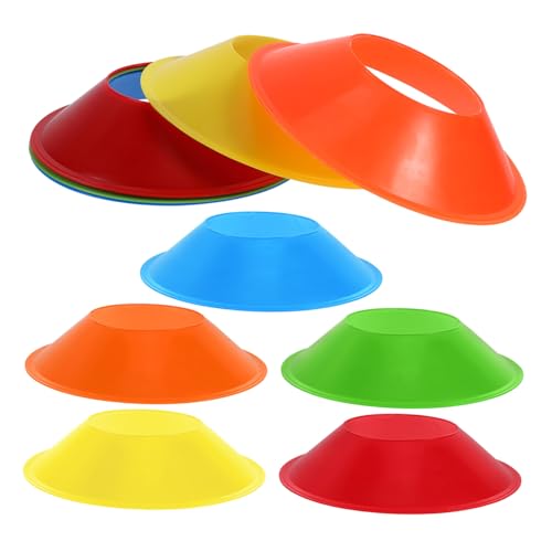 HANABASS 10 Stück Basketballbasis groß Bällehalter Spiel mit Big Cones Soccer Bälle Basis Kugeln Stehen Basketball-Ausstellungsstand Kugelständer Bälle Zeigen Basis Sport von HANABASS