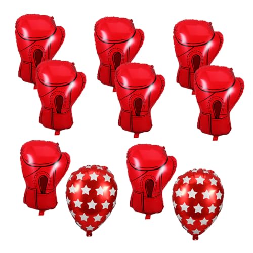 HANABASS 10 Stück Boxspieler Party Mittelstück Dekoration Thema Geburtstagsfolienballon Jungen Geburtstagsballons Boxhandschuhe Aufblasbare Ballonballons Für Party Handschuhballons HANABASS 10 Stück Boxspieler Party Mittelstück Dekoration Thema Geburtstagsfolienballon Jungen Geburtstagsballons Boxhandschuhe Aufblasbare Ballonballons Für Party Handschuhballons von HANABASS