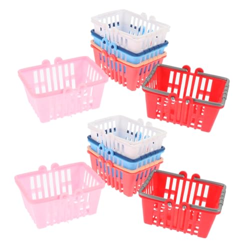 HANABASS 10 Stück Einkaufskorb- klein Weiden Körbe Mini-Supermarkt-Korb-Modell Mini-Korb-Modell Mini-Korb- Aufbewahrungskorb Ornament Mini-Hauskorbmodell Abs HANABASS 10 Stück Einkaufskorb- klein Weiden Körbe Mini-Supermarkt-Korb-Modell Mini-Korb-Modell Mini-Korb- Aufbewahrungskorb Ornament Mini-Hauskorbmodell Abs von HANABASS