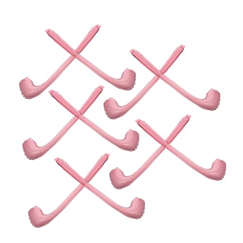 HANABASS 10 Stück Golfschläger Ballon Rot Und Riesiger Aufblasbarer Golf Ballon Dekorationen Für Stick Geburtstags Geräuschmacher Aufblasbare Krachmacher Rosa Aluminiumfolie von HANABASS