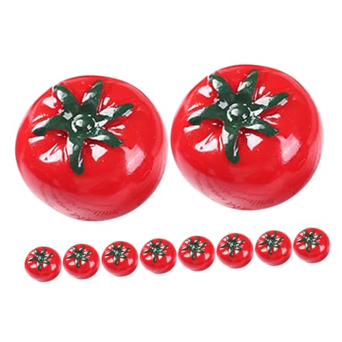 HANABASS 10 Stück Kleiner Künstliche Tomaten Realistische Simulation Für Küche Puppenstuben Deko Kunstharz Für Fotografie Und Bastelprojekte HANABASS 10 Stück Kleiner Künstliche Tomaten Realistische Simulation Für Küche Puppenstuben Deko Kunstharz Für Fotografie Und Bastelprojekte von HANABASS