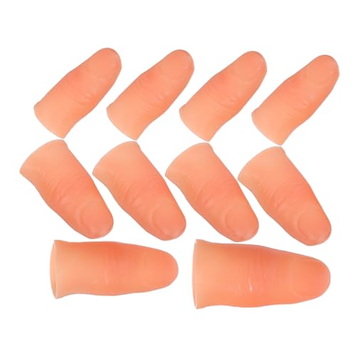 HANABASS 10 Stück Magische Fingertricks Realistische Fake Finger mit Nägeln Kunststoff Fingerrequisiten für Zaubertricks und Partyspiele für Bühnenauftritte und Pranks HANABASS 10 Stück Magische Fingertricks Realistische Fake Finger mit Nägeln Kunststoff Fingerrequisiten für Zaubertricks und Partyspiele für Bühnenauftritte und Pranks von HANABASS