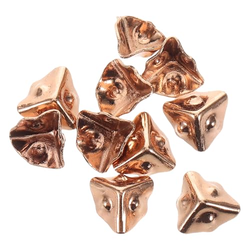HANABASS 10stücke Mini Koffer Eckenverkleidungen Aus Metall Für Puppenhaus Zubehör Kofferfüße Für Dekorative Mini Boxen Und Schmuckkästen HANABASS 10stücke Mini Koffer Eckenverkleidungen Aus Metall Für Puppenhaus Zubehör Kofferfüße Für Dekorative Mini Boxen Und Schmuckkästen von HANABASS
