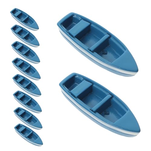 HANABASS 10 Stück Mini Yacht Puppenhaus Miniaturen Themenyacht Modell Heim Segelboot Kit Bootfahren Segelboot Feen Schnellboot Gartendekoration Kleines Kanu Sammlerstück Harz HANABASS 10 Stück Mini Yacht Puppenhaus Miniaturen Themenyacht Modell Heim Segelboot Kit Bootfahren Segelboot Feen Schnellboot Gartendekoration Kleines Kanu Sammlerstück Harz von HANABASS