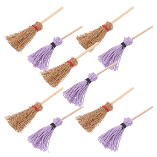 HANABASS 10 Stück Miniatur Besen und Mop Set für Puppenhaus Teiliges Zubehör für Realistische Wohnlandschaften Langlebig und Sicher für DIY Dekoration und Spielspaß für Altersgruppen HANABASS 10 Stück Miniatur Besen und Mop Set für Puppenhaus Teiliges Zubehör für Realistische Wohnlandschaften Langlebig und Sicher für DIY Dekoration und Spielspaß für Altersgruppen von HANABASS