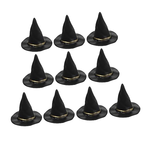 HANABASS 10 Stück Miniatur Hexenhüte für Puppenhaus Leichte Halloween Dekoration DIY Zubehör für Kreative Bastelideen für Kleine Figuren für Besondere Anlässe HANABASS 10 Stück Miniatur Hexenhüte für Puppenhaus Leichte Halloween Dekoration DIY Zubehör für Kreative Bastelideen für Kleine Figuren für Besondere Anlässe von HANABASS