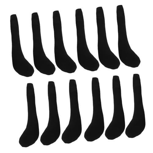 HANABASS 10 Stück Plüschpuppenfüße Amerikanisches Puppenzubehör Mini-fingerhände Wiedergeborene Puppenkleidung Babypuppen -Outfits Addams Family Black Stoff HANABASS 10 Stück Plüschpuppenfüße Amerikanisches Puppenzubehör Mini-fingerhände Wiedergeborene Puppenkleidung Babypuppen -Outfits Addams Family Black Stoff von HANABASS