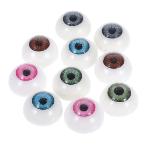 HANABASS 10 Stück Puppenkontaktlinsen Realistische Bastelaugen Puppenaugen Kollektion Bären Bastelmaterialien Puppen Augäpfel Halbrund Puppenbär DIY Puppenbär Bastelaugen HANABASS 10 Stück Puppenkontaktlinsen Realistische Bastelaugen Puppenaugen Kollektion Bären Bastelmaterialien Puppen Augäpfel Halbrund Puppenbär DIY Puppenbär Bastelaugen von HANABASS