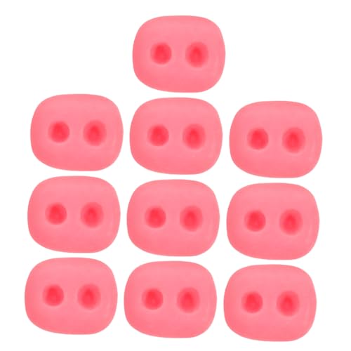 HANABASS 10 Stück Puppenschweinehörer -Zubehör Puppentheater -Requisiten Mädchenpuppenspielzeug Puppenzubehör kleine Spielsachen Minispielzeug für Mädchen Plastik Rosig HANABASS 10 Stück Puppenschweinehörer -Zubehör Puppentheater -Requisiten Mädchenpuppenspielzeug Puppenzubehör kleine Spielsachen Minispielzeug für Mädchen Plastik Rosig von HANABASS