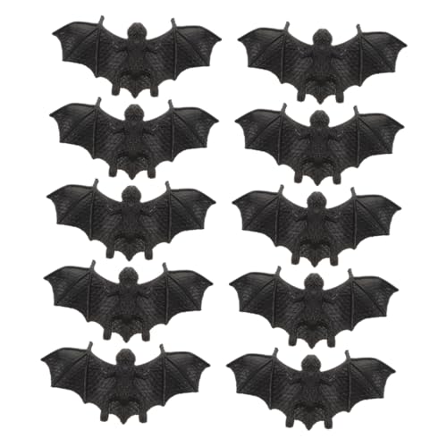 HANABASS 10 Stück Realistische Mini Fledermaus Deko aus Flexiblem Gruselige Halloween und April Fools Streudeko Einfach zu Hängen für DIY Bastelprojekte und Spukhaus Dekorationen HANABASS 10 Stück Realistische Mini Fledermaus Deko aus Flexiblem Gruselige Halloween und April Fools Streudeko Einfach zu Hängen für DIY Bastelprojekte und Spukhaus Dekorationen von HANABASS