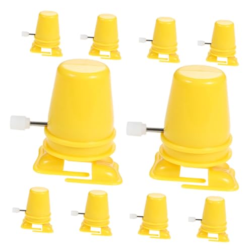 HANABASS 10 Stück Teiliges DIY aus Langlebigem Kunststoff Mechanisches Aufzieh und Bewegungszubehör für Handgefertigte Spielzeuge Bastelersatzteile zur Reparatur und Kreativen von HANABASS