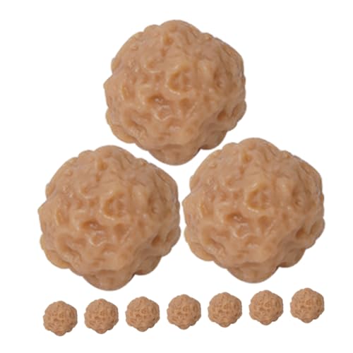 HANABASS 10 Stück Teiliges PVC Fake Food Realistische Rindfleisch Mini Fleischbällchen für Küchen Dekoration Party Requisiten und Fotografie für Lebensechte Präsentationen HANABASS 10 Stück Teiliges PVC Fake Food Realistische Rindfleisch Mini Fleischbällchen für Küchen Dekoration Party Requisiten und Fotografie für Lebensechte Präsentationen von HANABASS