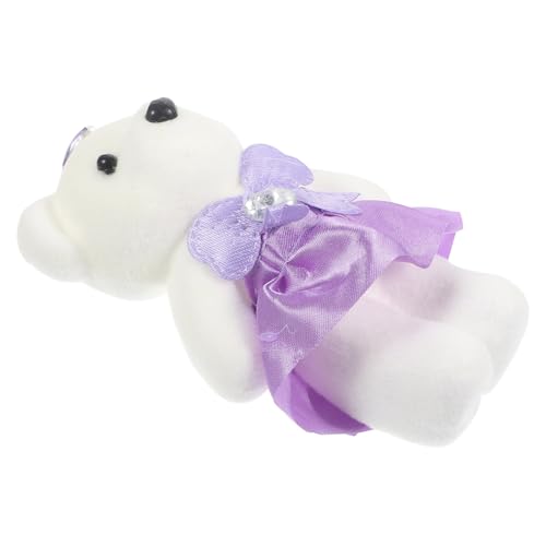 HANABASS 10 Stück Teiliges Plüschbär Deko Kuscheliges Stofftier Langlebige Leichte Bär Puppe als Blumenstrauß Dekoration für Geburtstag und Fotoshootings von HANABASS