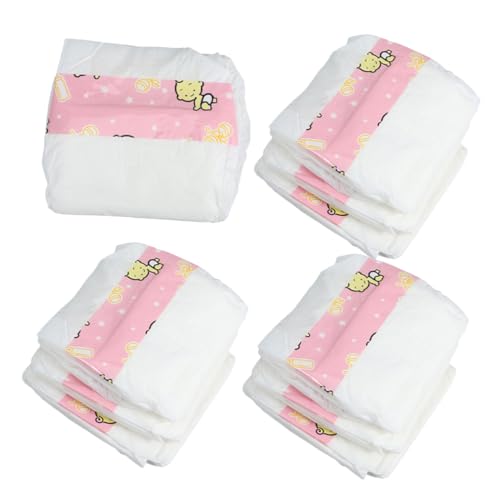 HANABASS 10 Stück Teiliges Puppenwindeln aus Sicherem Realistische Puppenwindeln für Fantasievolles Rollenspiel Fördert Soziale Fähigkeiten Geeignet für Kleine Babypuppen HANABASS 10 Stück Teiliges Puppenwindeln aus Sicherem Realistische Puppenwindeln für Fantasievolles Rollenspiel Fördert Soziale Fähigkeiten Geeignet für Kleine Babypuppen von HANABASS