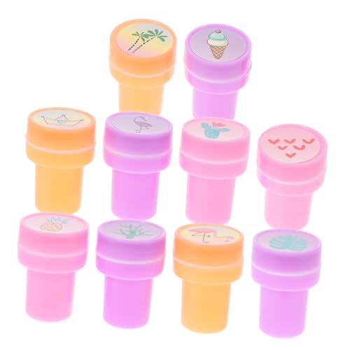 HANABASS 10 Stück Teiliges Stempelset für Sommerstempel mit Flamingo Design Selbstfärbend für Geburtstagsfeiern Klassenzimmerbelohnungen und Kreative Bastelprojekte HANABASS 10 Stück Teiliges Stempelset für Sommerstempel mit Flamingo Design Selbstfärbend für Geburtstagsfeiern Klassenzimmerbelohnungen und Kreative Bastelprojekte von HANABASS