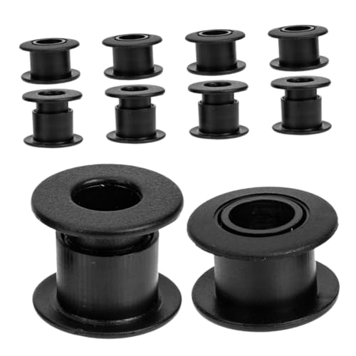 HANABASS 10 Stück Teiliges Tischfußballlager Wellenlager mit Präzisions buchsen für Tischkicker Zubehör Langlebig Leicht Verbesserte Spielführung und Genaue Steuerung von HANABASS