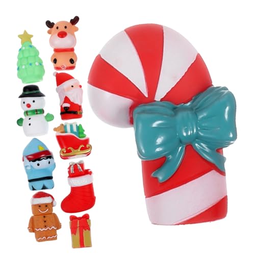 HANABASS 10 Stück Teiliges Weihnachts Fingerpuppen aus Silikon mit Santa Claus Schneemann Rentier und Weihnachtsbaum Interaktive Handpuppen für Kreative Rollenspiele und Vorschuleinsatz HANABASS 10 Stück Teiliges Weihnachts Fingerpuppen aus Silikon mit Santa Claus Schneemann Rentier und Weihnachtsbaum Interaktive Handpuppen für Kreative Rollenspiele und Vorschuleinsatz von HANABASS