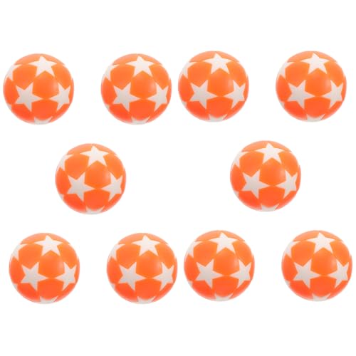 HANABASS 10 Stück Tischfußball Bälle Orange Weiß Ersatz für Tischfußballspiele für Heim und Spielplatznutzung Praktisch und Langlebig HANABASS 10 Stück Tischfußball Bälle Orange Weiß Ersatz für Tischfußballspiele für Heim und Spielplatznutzung Praktisch und Langlebig von HANABASS