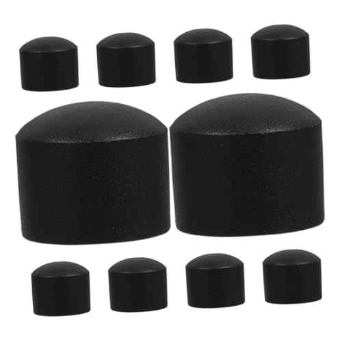 HANABASS 10 Stück Tischfußball-maschinenkappe Sicherheitsendkappen Mini-kunststoffkappen Kickerspitzenkappen Zubehör Für Tischfußball Kicker Endkappe Mini-endkappen Plastik Schwarz HANABASS 10 Stück Tischfußball-maschinenkappe Sicherheitsendkappen Mini-kunststoffkappen Kickerspitzenkappen Zubehör Für Tischfußball Kicker Endkappe Mini-endkappen Plastik Schwarz von HANABASS