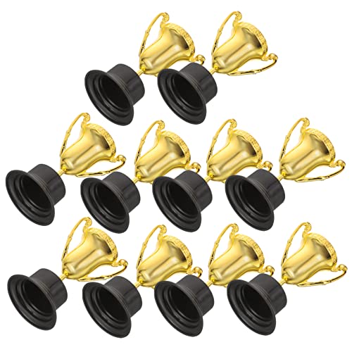 HANABASS 10 Stück Trophäe Mini Preisträger Party Spielzeuge Preisverleihung Massenspielzeug Für Preise Spielpreis Siegerpokal Als Golden Plastik HANABASS 10 Stück Trophäe Mini Preisträger Party Spielzeuge Preisverleihung Massenspielzeug Für Preise Spielpreis Siegerpokal Als Golden Plastik von HANABASS