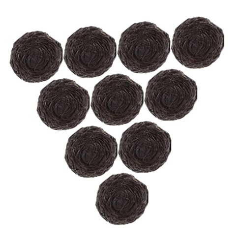 HANABASS 10 Stück Vogelnest Ornamente Eier Hochzeit Weihnachten Vogelnest Osterei Dekorationen Vogelnest Hängende Mini Dekoration Ei Ornament Garten Natur Kunsthandwerk HANABASS 10 Stück Vogelnest Ornamente Eier Hochzeit Weihnachten Vogelnest Osterei Dekorationen Vogelnest Hängende Mini Dekoration Ei Ornament Garten Natur Kunsthandwerk von HANABASS