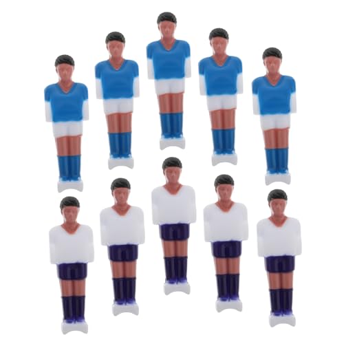 HANABASS 10stücke Tischfußballspieler Figuren Set Mini Tischfußball Spieler Für Tischfußball Reparatur Und Ersatzteile Ergänzung Für Tischfußballspiel HANABASS 10stücke Tischfußballspieler Figuren Set Mini Tischfußball Spieler Für Tischfußball Reparatur Und Ersatzteile Ergänzung Für Tischfußballspiel von HANABASS