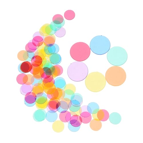 HANABASS 100 Stück Bingo Chips Transparent Zählmarker für Spiele Spielzubehör für Poker und Lernspiele Robust und Langlebig für Familien und Gruppenaktivitäten HANABASS 100 Stück Bingo Chips Transparent Zählmarker für Spiele Spielzubehör für Poker und Lernspiele Robust und Langlebig für Familien und Gruppenaktivitäten von HANABASS
