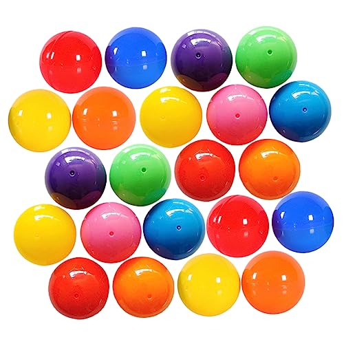 HANABASS 100 Stück Farbige Tombola Bälle aus Kunststoff für Feierlichkeiten Wiederverwendbare Glücksball Requisiten für Verlosungen Partys und Bastelprojekte HANABASS 100 Stück Farbige Tombola Bälle aus Kunststoff für Feierlichkeiten Wiederverwendbare Glücksball Requisiten für Verlosungen Partys und Bastelprojekte von HANABASS
