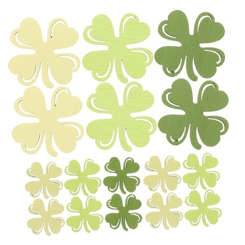 HANABASS 100 Stück Kleechips ausgeschnitten Kleeblatt-Dekoration Kleeblatt-Tischkonfetti Kleeblattgrünes Konfetti Kleeblatt-Konfetti für den Tisch Shamrock-Partybevorzugung Wohnkultur Holz HANABASS 100 Stück Kleechips ausgeschnitten Kleeblatt-Dekoration Kleeblatt-Tischkonfetti Kleeblattgrünes Konfetti Kleeblatt-Konfetti für den Tisch Shamrock-Partybevorzugung Wohnkultur Holz von HANABASS