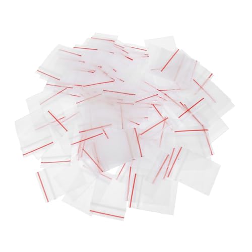HANABASS 100 Stück Mini-Aufbewahrungstasche Kleiner Beutel Mini-Dichtungsbeutel Organizer Taschen aufbewahrungsbeutel Mini -Beutel kleine Schmucktaschen Mini -Schmucktaschen pp Transparent HANABASS 100 Stück Mini-Aufbewahrungstasche Kleiner Beutel Mini-Dichtungsbeutel Organizer Taschen aufbewahrungsbeutel Mini -Beutel kleine Schmucktaschen Mini -Schmucktaschen pp Transparent von HANABASS