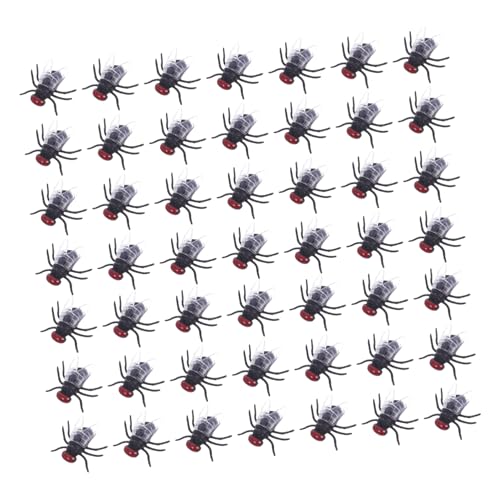 HANABASS 100 Stück Realistische Fake Blowfly Spielzeuge für Halloween Streiche Künstliche Fliegen Gruselige Deko für Partys und Scherzartikel HANABASS 100 Stück Realistische Fake Blowfly Spielzeuge für Halloween Streiche Künstliche Fliegen Gruselige Deko für Partys und Scherzartikel von HANABASS