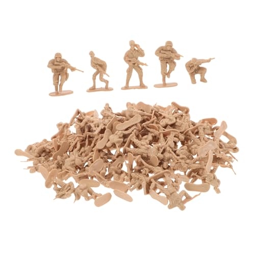 HANABASS 100 Stück Soldatenmodell Sandtisch Modell Winzige Soldatenfiguren Winzige Menschenfiguren Realistische Menschenfigur Sandtisch Schreibtisch Mini von HANABASS