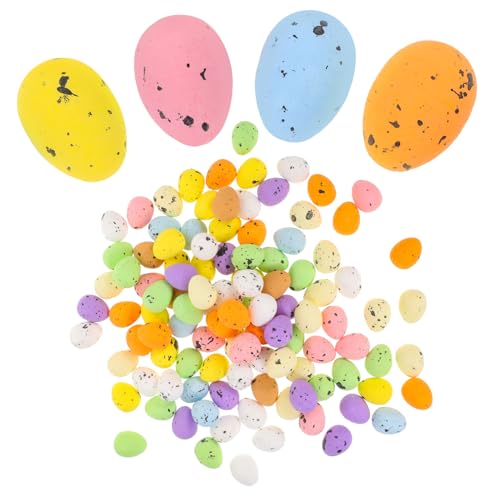 HANABASS 100 Stück Teiliges Bunte Schaumstoff Ostereier Dekoration DIY Eier zum Befüllen Frühlingsdeko Osterparty Zubehör für Indoor Outdoor Festgestaltung HANABASS 100 Stück Teiliges Bunte Schaumstoff Ostereier Dekoration DIY Eier zum Befüllen Frühlingsdeko Osterparty Zubehör für Indoor Outdoor Festgestaltung von HANABASS