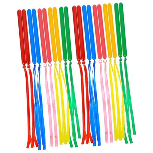 HANABASS 10Paare Klassische Rhythmus Stöcke für Percussion Instrumente für Frühe Musikalische und Kreatives Kleinkinder und Vorschulkinder von HANABASS