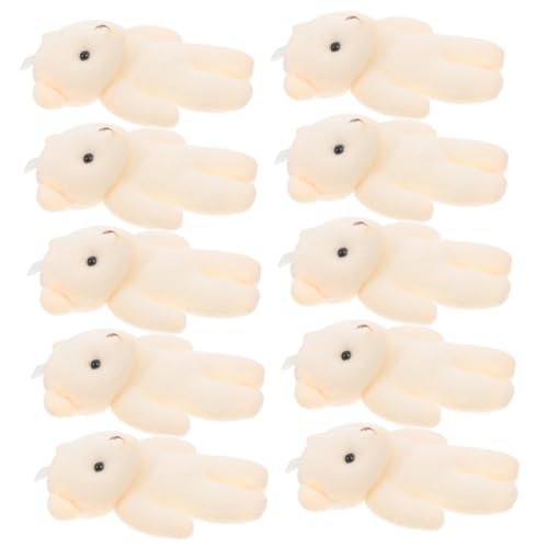HANABASS 10Stücke Bärenpuppen Kuscheltier Schlüsselanhänger Süßes Cartoon Bärenspielzeug für Langlebig Hängend für Dekorationen HANABASS 10Stücke Bärenpuppen Kuscheltier Schlüsselanhänger Süßes Cartoon Bärenspielzeug für Langlebig Hängend für Dekorationen von HANABASS