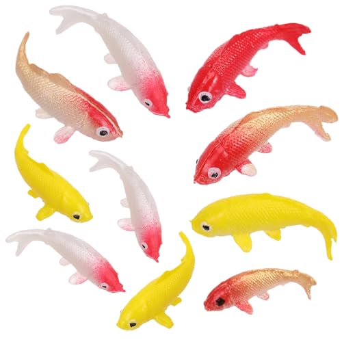 HANABASS 10Stücke Fische Dekorative Simulation für Aquarium und Terrarium Realistische Mikrofisch Requisiten Mini Fisch Ornamente für DIY Mini Hausgestaltung HANABASS 10Stücke Fische Dekorative Simulation für Aquarium und Terrarium Realistische Mikrofisch Requisiten Mini Fisch Ornamente für DIY Mini Hausgestaltung von HANABASS