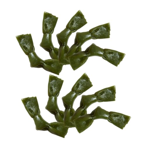 HANABASS 10Stücke Miniatur Lebensmittelmodell Simuliertes Algenknoten für Rollenspiele Grill Requisiten und Kreative Küchendekoration von HANABASS