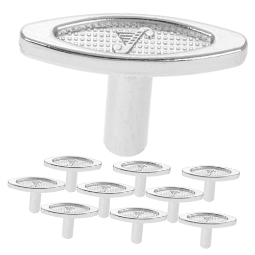HANABASS 10Stücke Spieluhr Schlüssel Förmige Aufziehschlüssel für Musikboxen Metallische Wickelmechanismus Ersatzteile DIY Zubehör zur Reparatur von Spieluhren Schlüssel HANABASS 10Stücke Spieluhr Schlüssel Förmige Aufziehschlüssel für Musikboxen Metallische Wickelmechanismus Ersatzteile DIY Zubehör zur Reparatur von Spieluhren Schlüssel von HANABASS