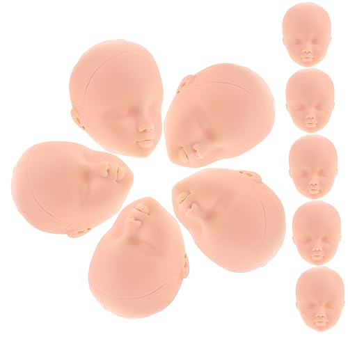 HANABASS 10Stücke Teiliges Puppenköpfe für DIY Basteln und Make Up Übungen Langlebige Puppenteile für Kreative Projekte für Dekoration HANABASS 10Stücke Teiliges Puppenköpfe für DIY Basteln und Make Up Übungen Langlebige Puppenteile für Kreative Projekte für Dekoration von HANABASS