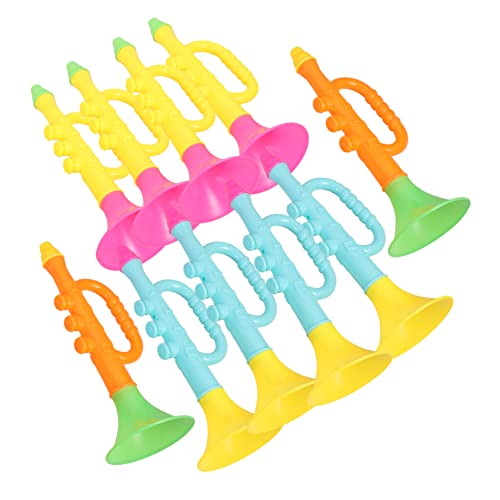 HANABASS 10Stücke Teiliges Trompetenspielzeug Kreatives Musikspielzeug für Bühnenaufführungen Farblich Zufällig Fördert Musikalische Fähigkeiten und Fantasie aus Langlebigen Materialien HANABASS 10Stücke Teiliges Trompetenspielzeug Kreatives Musikspielzeug für Bühnenaufführungen Farblich Zufällig Fördert Musikalische Fähigkeiten und Fantasie aus Langlebigen Materialien von HANABASS