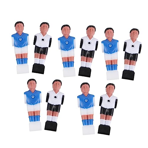 HANABASS 10pcs Fußball Spieler Für Fußball Maschine Ersatz Foosball Player Modelle Sicher Material von HANABASS