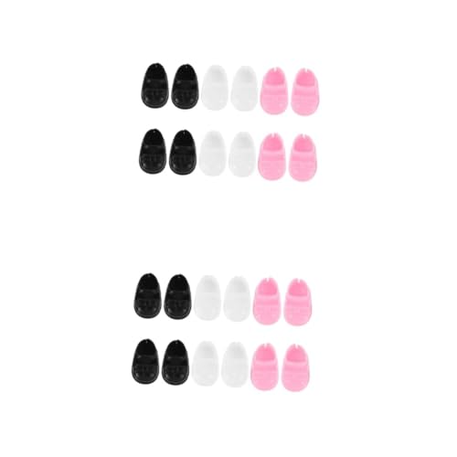 HANABASS 12 Paare Miniatur Puppenschuhe Flache Schuhe für Puppenhaus Dekoration Bunte Mini Modelle für Mädchen Doll Accessoires Simulation Schuh Deko Vielseitig für Spielspaß HANABASS 12 Paare Miniatur Puppenschuhe Flache Schuhe für Puppenhaus Dekoration Bunte Mini Modelle für Mädchen Doll Accessoires Simulation Schuh Deko Vielseitig für Spielspaß von HANABASS