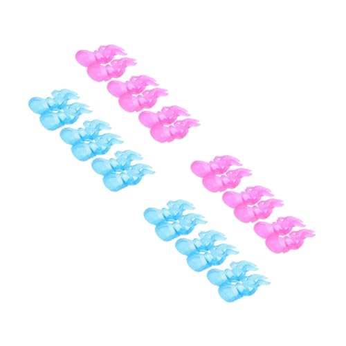 HANABASS 12 Paare Puppenschuhe für Puppen Mini High Heels Blau Kunststoff Langlebig und Sicher für Puppenhaus Rollenspiele und Kostümzubehör HANABASS 12 Paare Puppenschuhe für Puppen Mini High Heels Blau Kunststoff Langlebig und Sicher für Puppenhaus Rollenspiele und Kostümzubehör von HANABASS