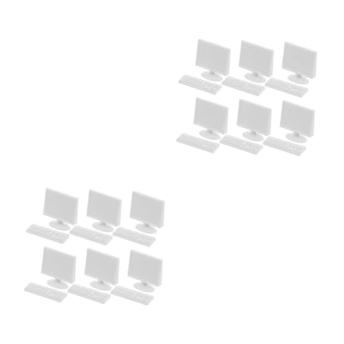 HANABASS 12 Sätze Maßstab Realistische Details Flexible DIY Dekoration für Puppenhaus Szenen und Modellhäuser HANABASS 12 Sätze Maßstab Realistische Details Flexible DIY Dekoration für Puppenhaus Szenen und Modellhäuser von HANABASS