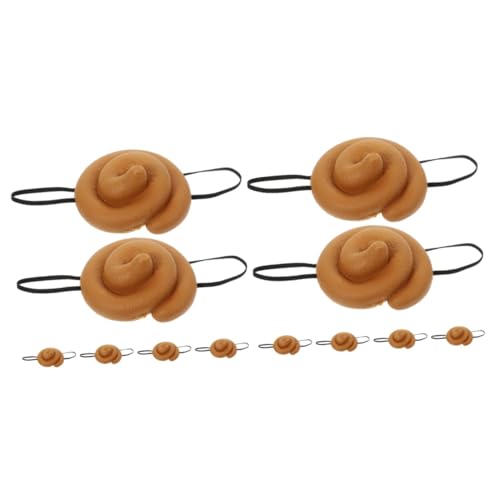 HANABASS 12 Stck. Lustige Poop Hüte aus Robustem PVC Einfach zu Tragen und Sicher Sitzend als Witzige Party Dekoration und Einzigartiges Foto Requisit für Unvergessliche HANABASS 12 Stck. Lustige Poop Hüte aus Robustem PVC Einfach zu Tragen und Sicher Sitzend als Witzige Party Dekoration und Einzigartiges Foto Requisit für Unvergessliche von HANABASS