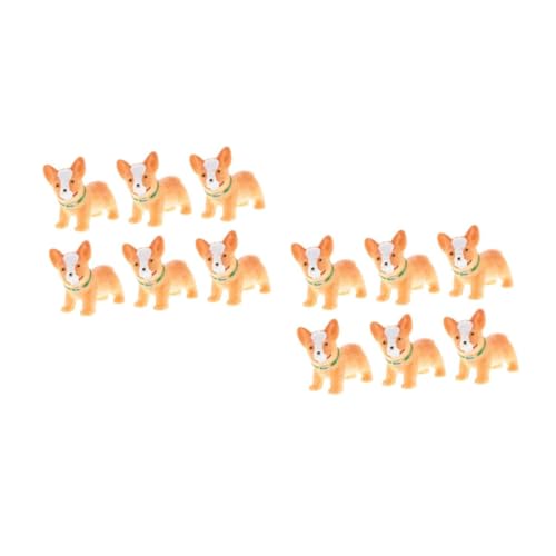 HANABASS 12 Stck. Miniatur Harz Hund Figuren Kreative DIY Mikro Landschaft Deko Detailreiche Kleine Tierornamente für Puppenhaus Garten und Bastelprojekte HANABASS 12 Stck. Miniatur Harz Hund Figuren Kreative DIY Mikro Landschaft Deko Detailreiche Kleine Tierornamente für Puppenhaus Garten und Bastelprojekte von HANABASS
