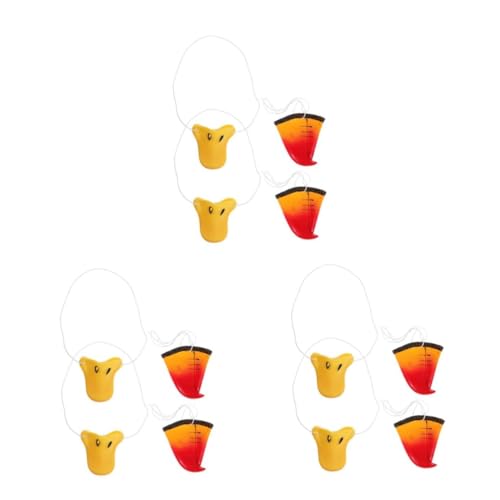 HANABASS 12 Stck. Teiliges Realistische Enten und Papageienschnäbel Cosplay Tiernasen aus Langlebigem Material Wiederverwendbar für Geburtstags Hochzeits und Themenpartys Lebendige HANABASS 12 Stck. Teiliges Realistische Enten und Papageienschnäbel Cosplay Tiernasen aus Langlebigem Material Wiederverwendbar für Geburtstags Hochzeits und Themenpartys Lebendige von HANABASS