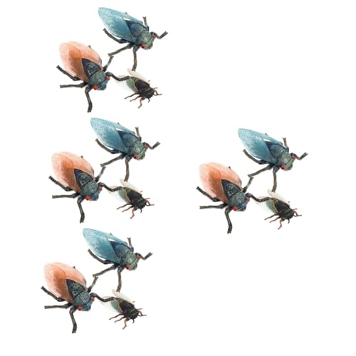 HANABASS 12 Stck. Teiliges Realistische Zikadenmodelle aus Kunststoff Filigrane Insektenfiguren als Kreatives Tier für Detailreiche Nachbildung für Bildung Garten und Desktop Dekoration HANABASS 12 Stck. Teiliges Realistische Zikadenmodelle aus Kunststoff Filigrane Insektenfiguren als Kreatives Tier für Detailreiche Nachbildung für Bildung Garten und Desktop Dekoration von HANABASS