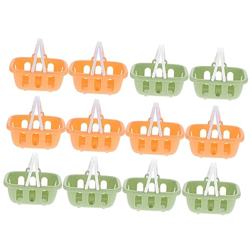 HANABASS 12 Stück Einkaufskorb- Weiden Körbe Einkaufswagen Für Lebensmittel Für Mini-aufbewahrungskorb Klein Kinderkorb Zarter Mini-einkaufswagen Plastik HANABASS 12 Stück Einkaufskorb- Weiden Körbe Einkaufswagen Für Lebensmittel Für Mini-aufbewahrungskorb Klein Kinderkorb Zarter Mini-einkaufswagen Plastik von HANABASS